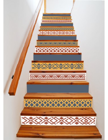 Carrés Entremêlés / pochoir grande... Carrés Entremêlés / pochoir grande...